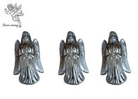 Silver Plating Casket Accessories PP Funeral Coffin Ornaments Angel Model